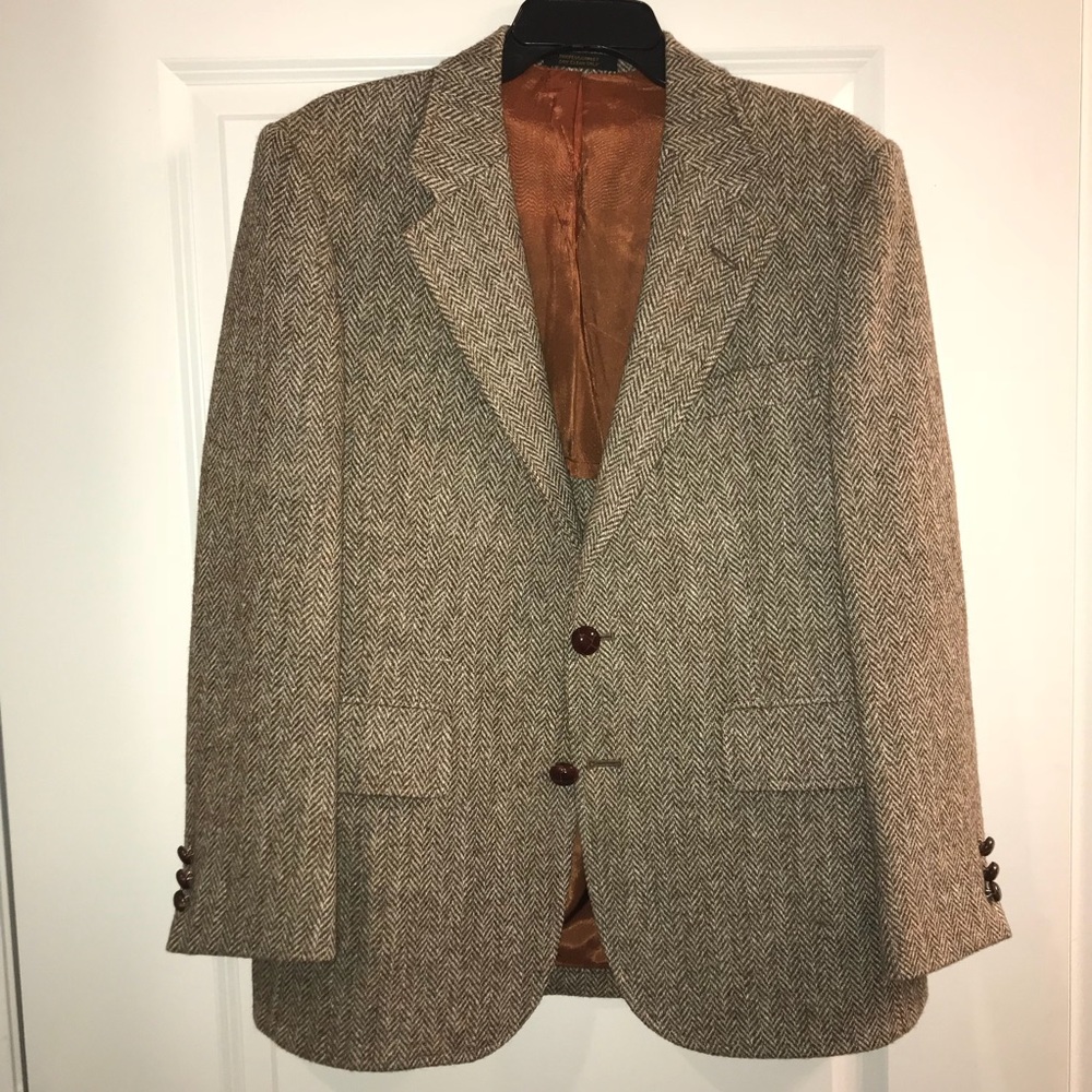 Vintage Harris Tweed Blazer Jacket